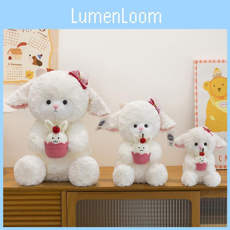 And Skirt Cute Hand Held Cake Lamb Cartoon Animal Plush Toy For Gift Kids