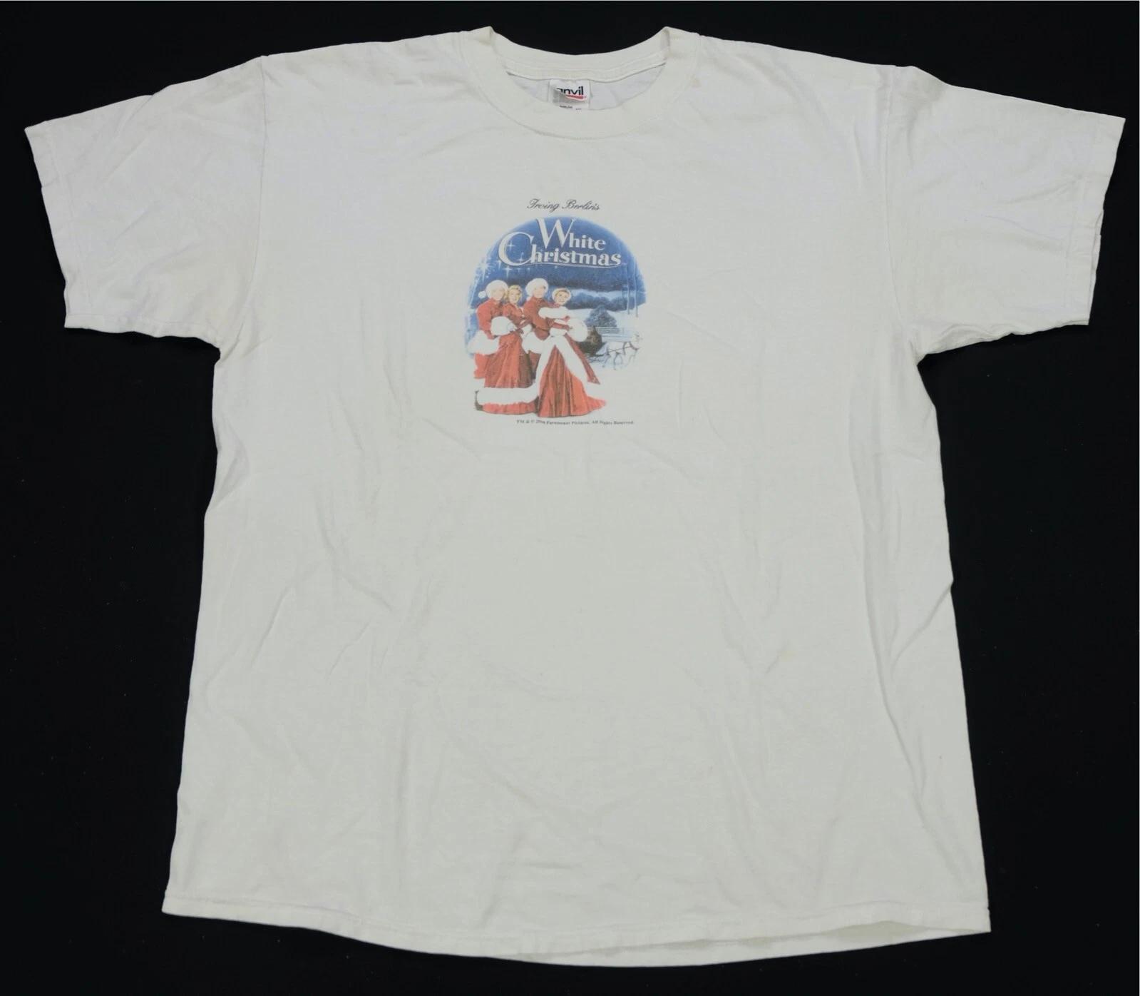 Rare VTG Irving Berlin’s White Christmas 2000 STL Muny Musical T Shirt 2000s XL 2XL