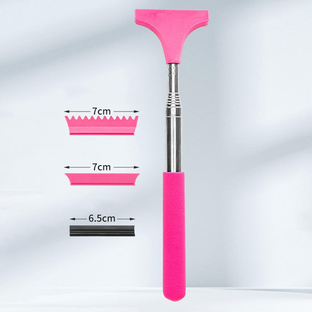 Abzieher Teleskop Auto Rückspiegel Wischer Fliesen Fahrzeug Teil Name Einziehbares Design Weiche Gummi Klinge Eisbrecher