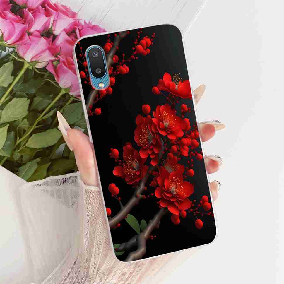 For Samsung Galaxy A02 Case SM-A022F Soft Silicone Colorful Painted Cover Case For Samsung A02 A 02 Galaxy M02 M022F Fundas Bags