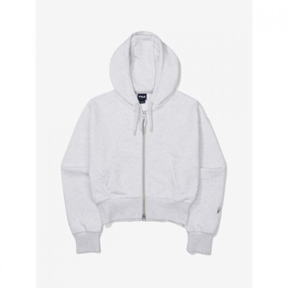 Fila Essential Crop Hood Zip Up 95