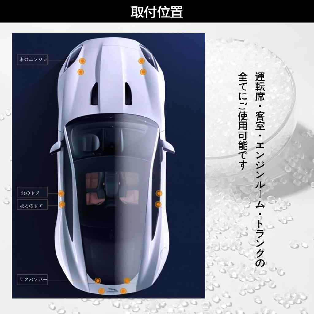 SHILSJ Autotürkissen, Türgeräuschisolierender Stoßdämpfer, Kompatibel mit Honda Freed, 3.