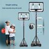 Portable Height-Adjustable Basketball Hoop