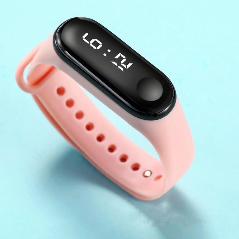 New Fashion M3LED White Light Sports Touch Control Bracelet for Campus Students & Couples.