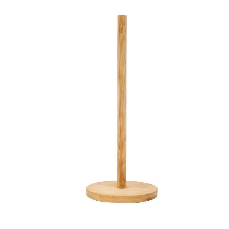 Nan Bamboo Countertop Tissue Holder & Cling Film Rack - Japanese Style