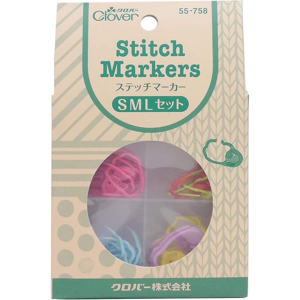 Набор маркеров петель для вязания Clover SML 55-758