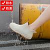 New Fashion Water Shoes Short Tube, Four Seasons Wear Work Shoes Fishing Outdoor Rain Shoes Men's