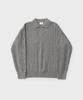 ANOTHER OFFICE Fisherman Cable Knit (Heather Gray)