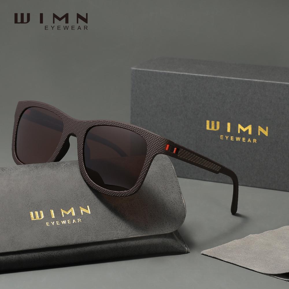 WIMN Trendy Sunglasses For Men Polarized UV400 TR90 Women Sun Glasses Daily Eye Glasses Driving Eyewear