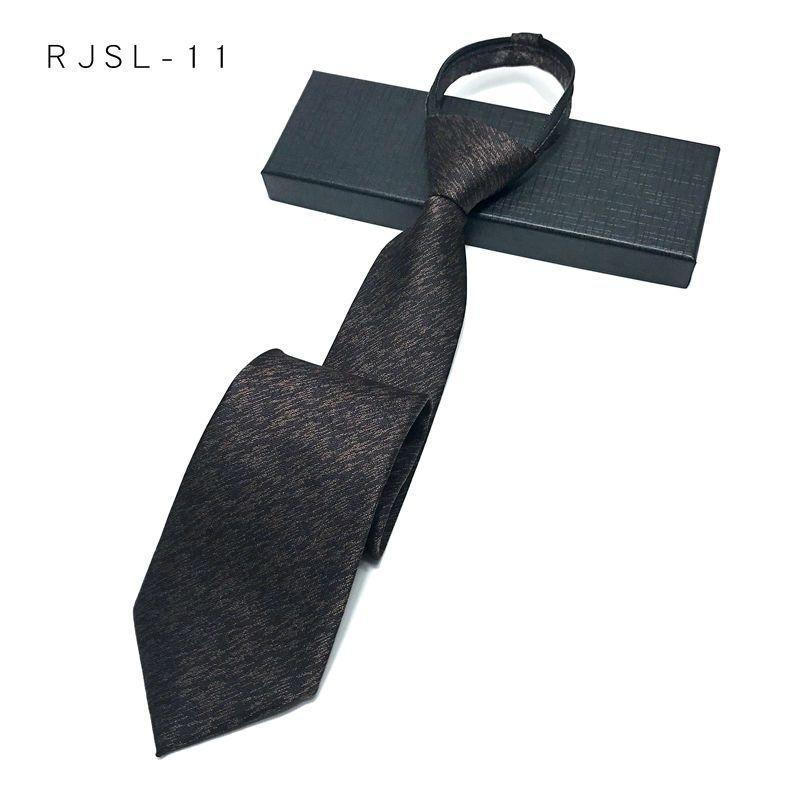 Childrens Tie With Zipper Closure For Formal Events And School Uniforms