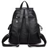Brand Preppy Style Leather School Backpack Bag For Student Simple Design Women Casual Daypacks Mochila Male Shoulder Travel Bag