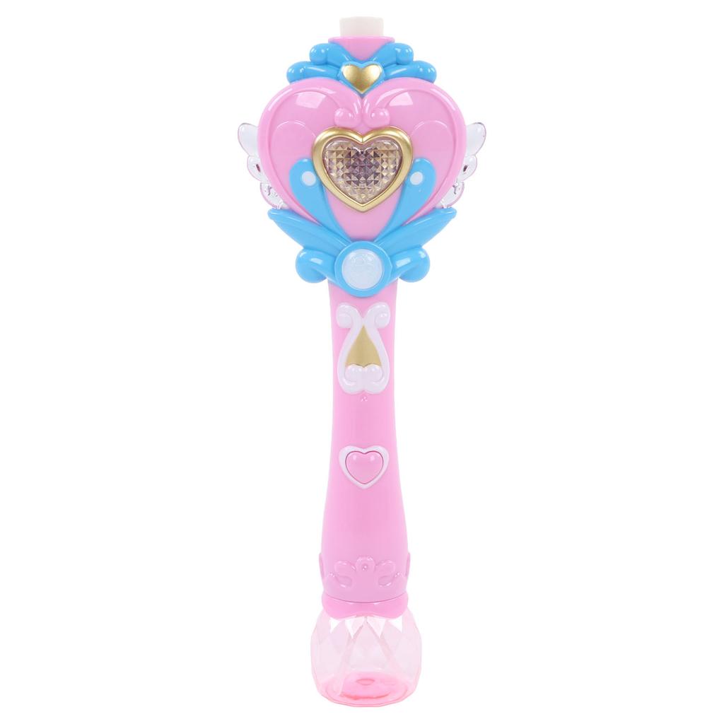 Kids Bubble Blower Wand Automatic Electric Light Up Bubble Blower Wand with Music for Children