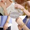 Lemegeton Personalized Name Bracelet Customized Nameplate Big Cuff Bangle Women Men Stainless Steel Jewelry Couple Family Gifts