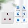 WiFi Intelligent Plug Outlet Home Energy Monitoring Small Intelligent Socket for Energy Monitoring Timing Socket