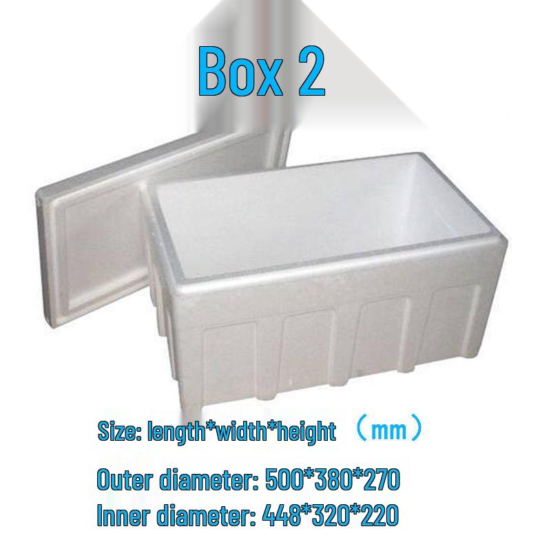 Extra Large Insulated Foam Box for Vegetables - Ideal for Cold Storage and Heat Preservation