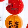 Wedding Red Lantern Honeycomb Ball Double Happiness Decoration