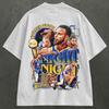 Night Night Tee Stephen Curry Graphic T-shirt Men Women T-shirt Oversized Y2k Cotton Short Sleeved Streetwear Harajuku Female Male Clothing