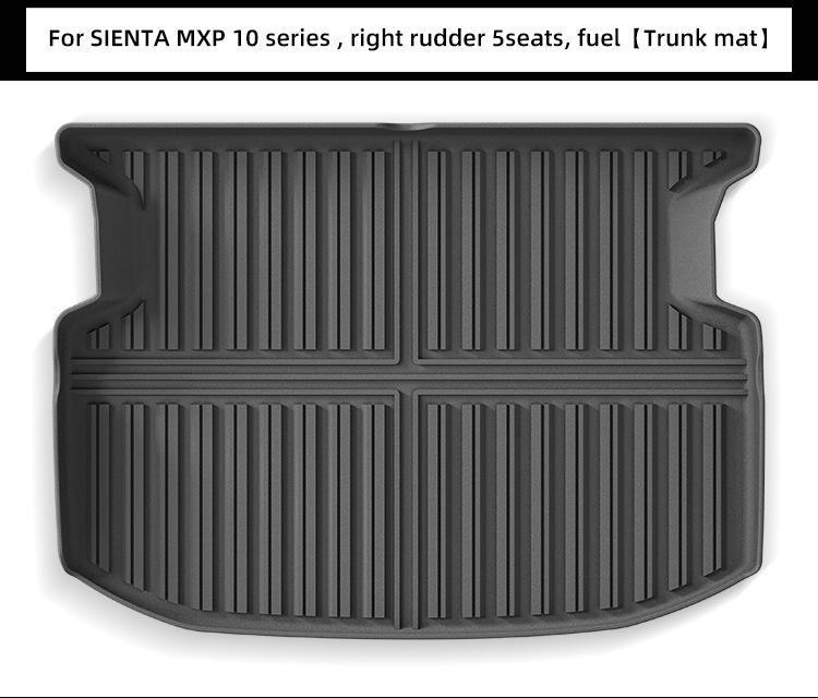 Custom TPE Floor Mats for 2022-2024 Toyota Sienta MXP 10 Series