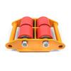 Cast steel And PU Durable Machine 6T/13200lb Dolly Skate Machinery Roller Mover Cargo Trolley