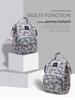 LEQUEEN Multifunctional Fashion Backpack for Moms - Large Capacity Mother and Baby Bag