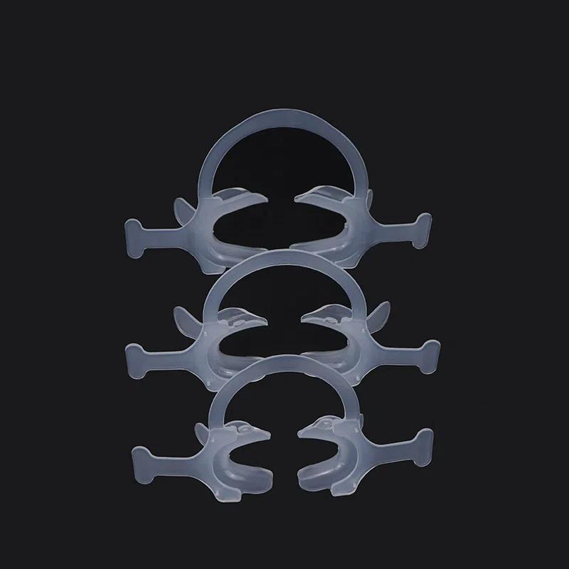Dental Cheek Retractor Orthodontic Mouth Opener C Shape Lateral Open Dental Orthodontic Black Tooth Intraoral Lip