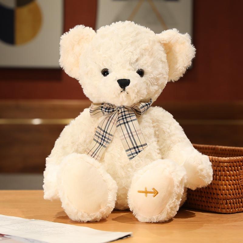 Constellation shy bear teddy bear doll plush toy cuddle bear doll child sleeping soothing rag doll