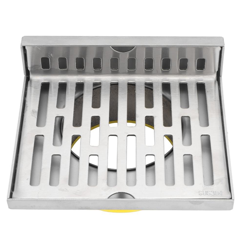 Right Angle Design Corner Floor Drain L-Shaped Side Floor Drain Durable Side Drain  Commercial Use