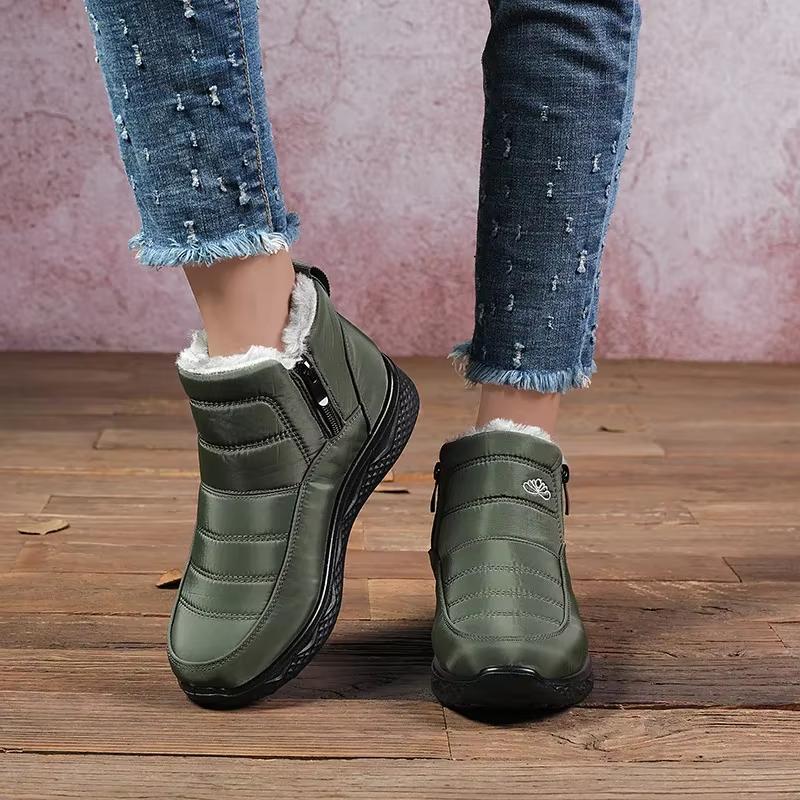 Winter New Women'S Thick Warm Snow Boots Plus Large Comfortable Cotton Short Boots Fashion Versatile Casual Women'S Boots