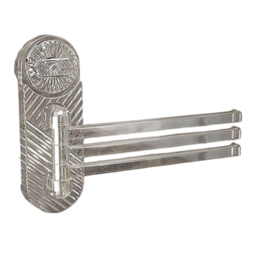 180°Rotating Suction Cup Towel Rack Multi-pole Clothes Hanger Bathroom Towel Pole  for Kitchen