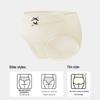 Odifen Women's Seamless Breathable Satin Briefs