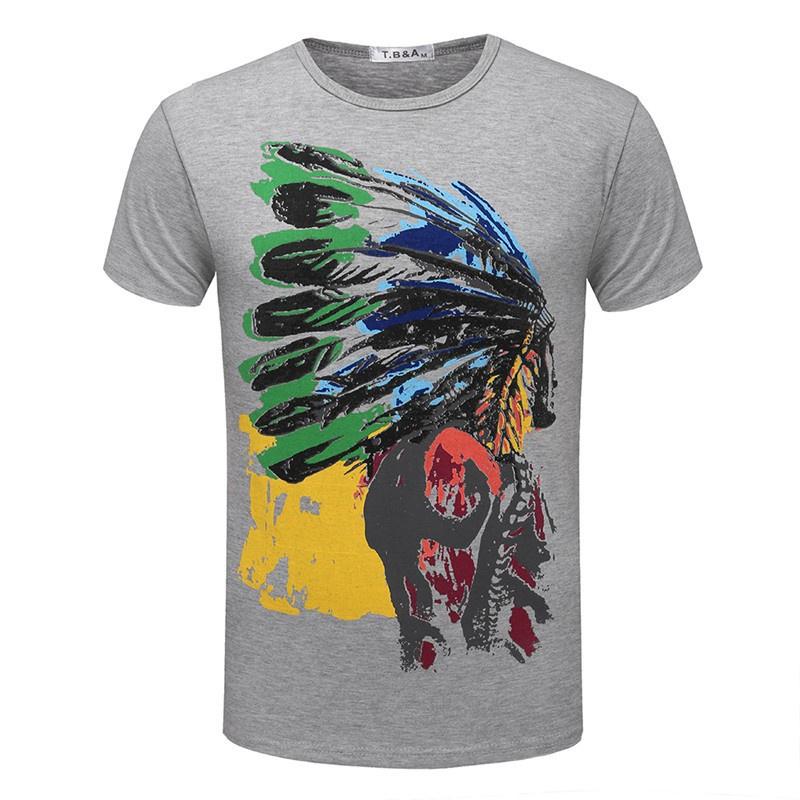 Premium Quality 100% Cotton Unisex Short Sleeves Casual T-shirt Indian Size L For Effortless Style