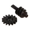 RC Differential Axle Steel Gears 12T 13T 14T 16T RC Car Upgrade Parts for Axial SCX24