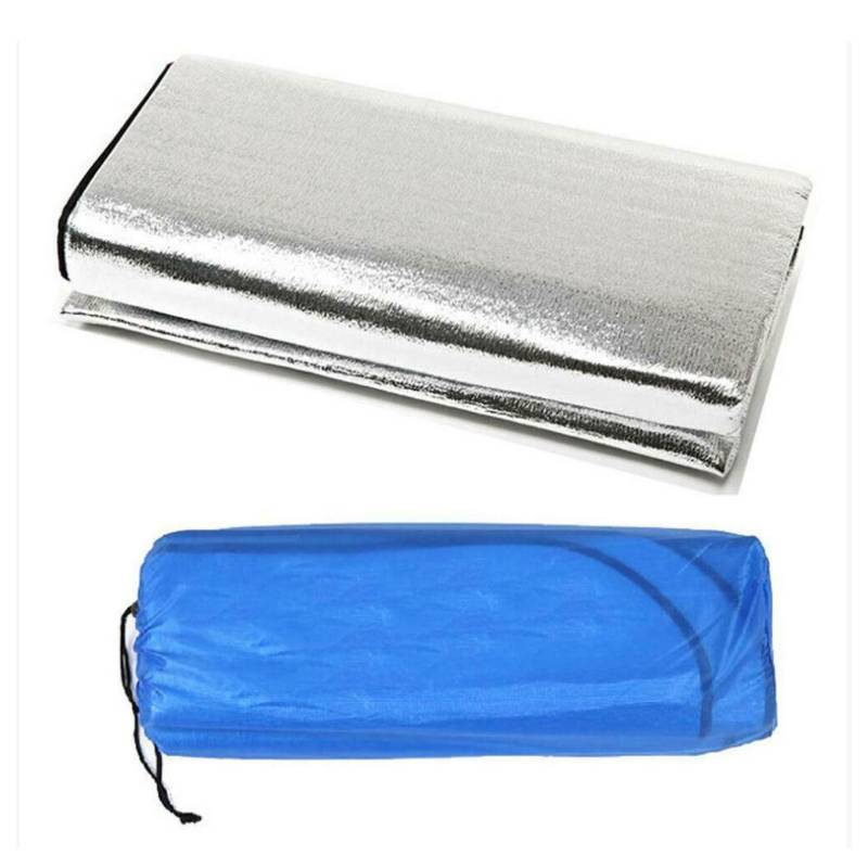 Aluminum Foil Camping Mat With Waterproof Surface For Outdoor Activities And Picnics