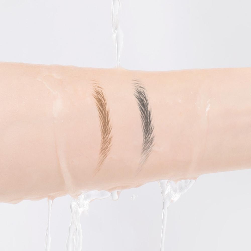 Bifurcated Eyebrow Pencil 2 Point Wild Eyebrow Pencil Long Lasting Easy To Grip Eyebrow Tattoo Waterproof Extremely Fine Eyebrow Pencil Black