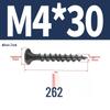 304 Stainless Steel Galvanized Hardened Coarse Thread Countersunk Flat Head Phillips Wood Screws