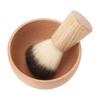 Men Shaving Brush Set Multipurpose Soft Bristles Lightweight Portable Shaving Brush Bowl Set for Sal