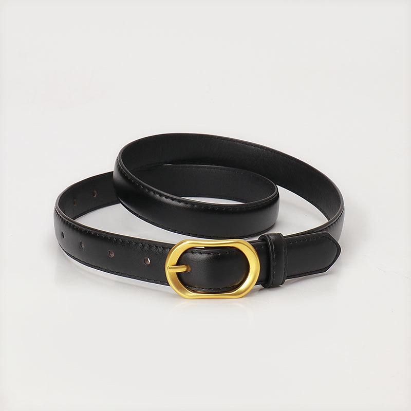 Belt for Women Designer Belts Casusl Fashion Lady Belt Black Brown White Belts for Jeans Strap for Dresses Women's Trousers Belt