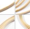 Dia 8-40cm Embroidery Hoops Frame Kit Bamboo Embroidery Hoop Rings For DIY Sewing Cross Stitch Needle Craft Tool Festival Decor