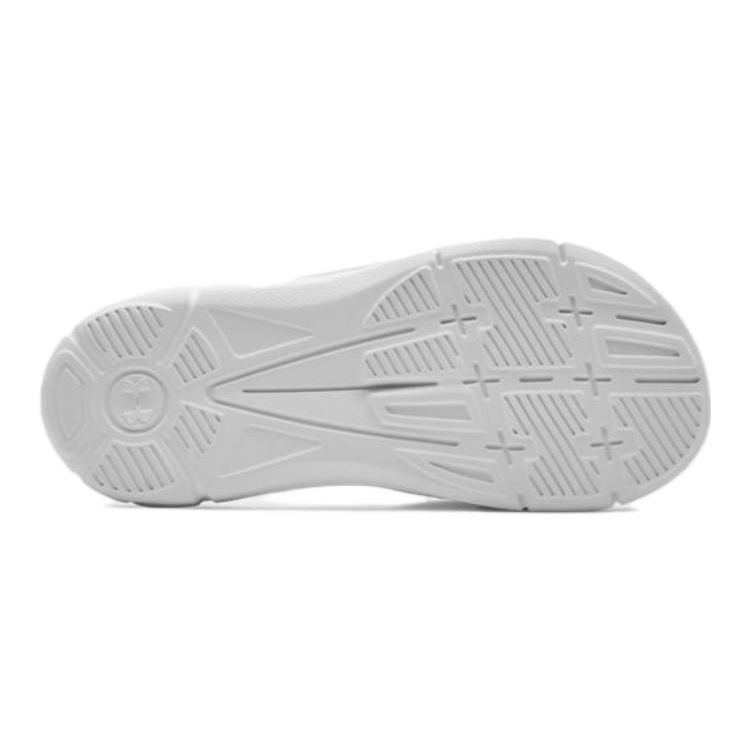 Under Armour Ignite Series Comfortable Slippers Kids Footwear White Purple 3021319-102