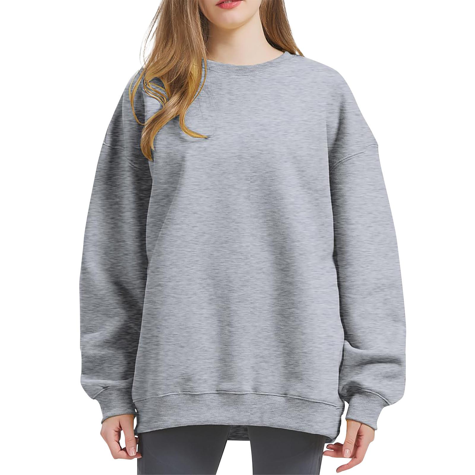 

Женский модный свитер с длинным рукавом, круглым вырезом, разноцветный XXXL