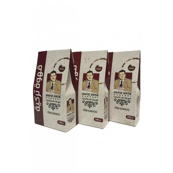 

Кофе Hafiz Usta - Обычный молотый турецкий кофе, очень обжаренный, 200 гр X3
