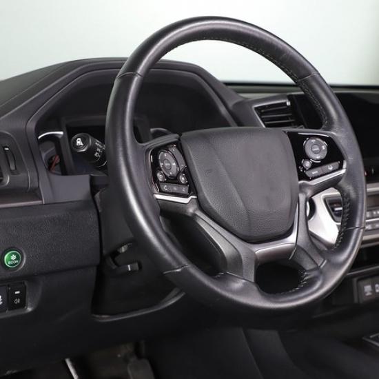 Glossy Piano Black Steering Wheel Button Cover Trim For Honda Pilot -22