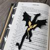 Black Dragon Bookmark Gold Dragon Bookmark With Sun And Clouds Book Decorations Book Accessories For Book Lovers Friends #W0