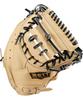 ZETT Winning Road Soft Baseball Pastel BRCB33512F Catcher's Mitt, B/Black (3219)
