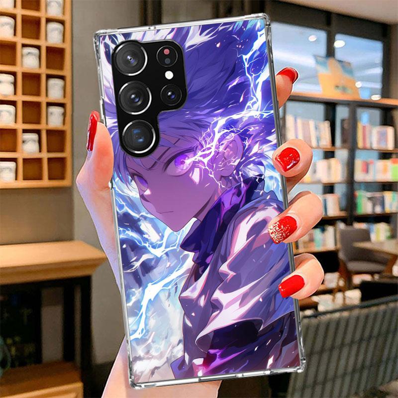 Huner X-Hunters Killua Phone Case For Samsung Galaxy S26 S25 Edge S24 Ultra S23 S22 Plus S21 S20 FE Soft Fundas Shell Galaxy S25