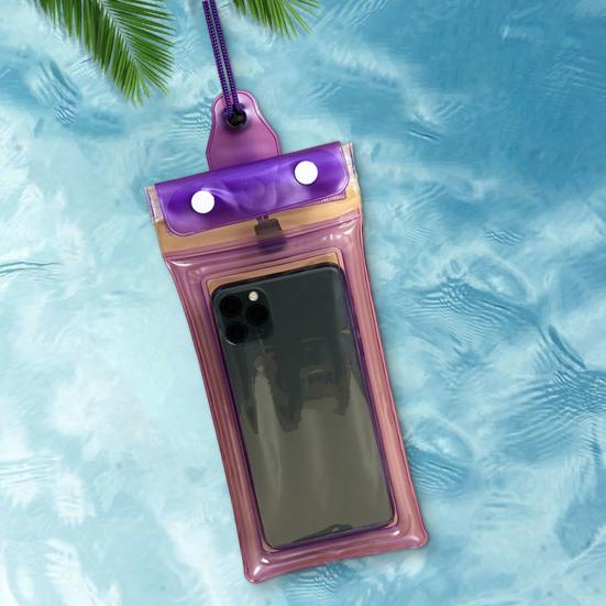 Phone Waterproof Pouch Touch Screen Floating Phone Protection Transparent Underwater Filming Mobile Bag Diving Supplies