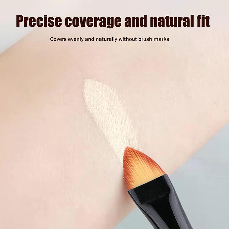 Professional Flame Triangle Makeup Brushes Cover Dark Circles Foundation Concealer Brush Cosmetic Face Detail Brush Beauty Tools
