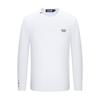 Navigare Men's Stain-Resistant Combed Cotton Long Sleeve T-Shirt