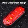 Bicycle Tail Light with Brake Sensor Waterproof USB Rechargeable Universal MTB Road Mountain Bike Cycling Night Riding Warning Rear Lamp