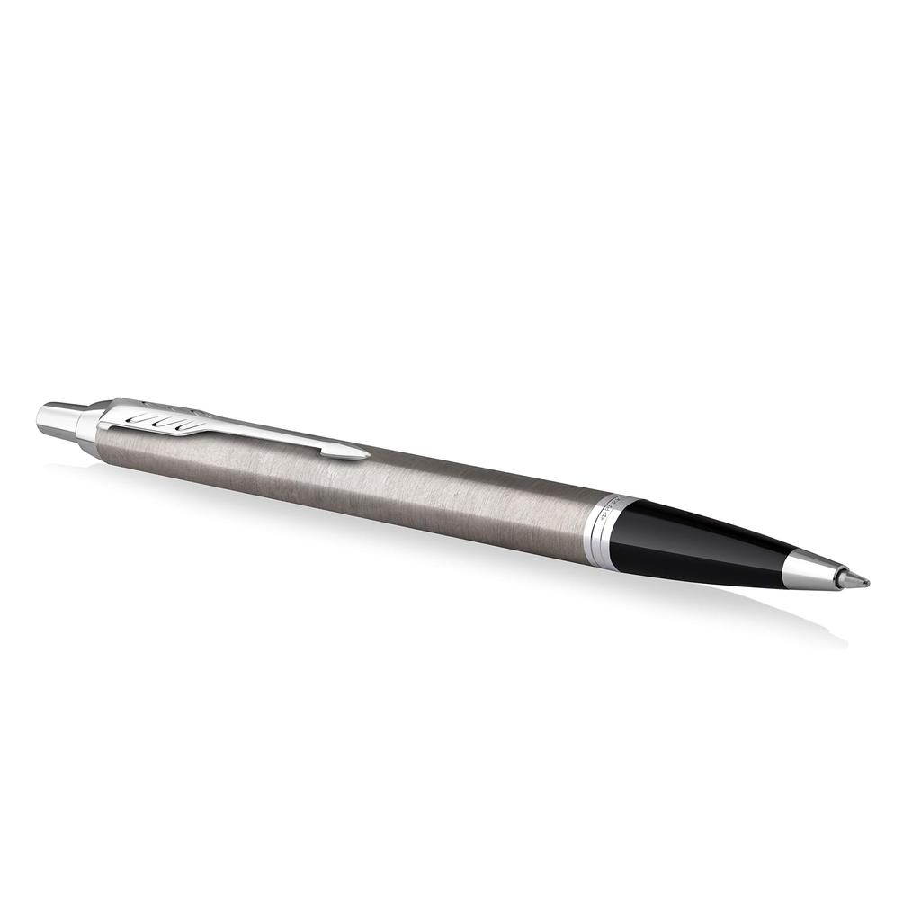Parker Ballpoint Pen IM Brushed Metal CT Medium Point Gift Box Genuine Imported Product 2143415Z Oil-based